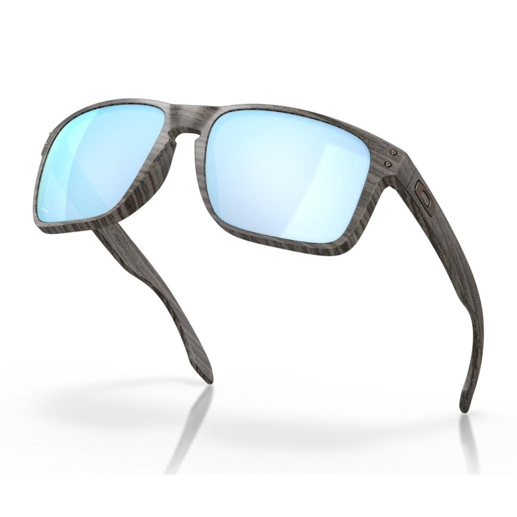 Oakley Holbrook Xl Sunglasses Woodgrain/Prizm Deep Water Polarized - Pacific Boarder