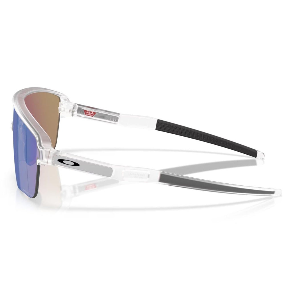 Oakley Corridor Sq Sunglasses Matte Clear/Prizm Sapphire - Pacific Boarder