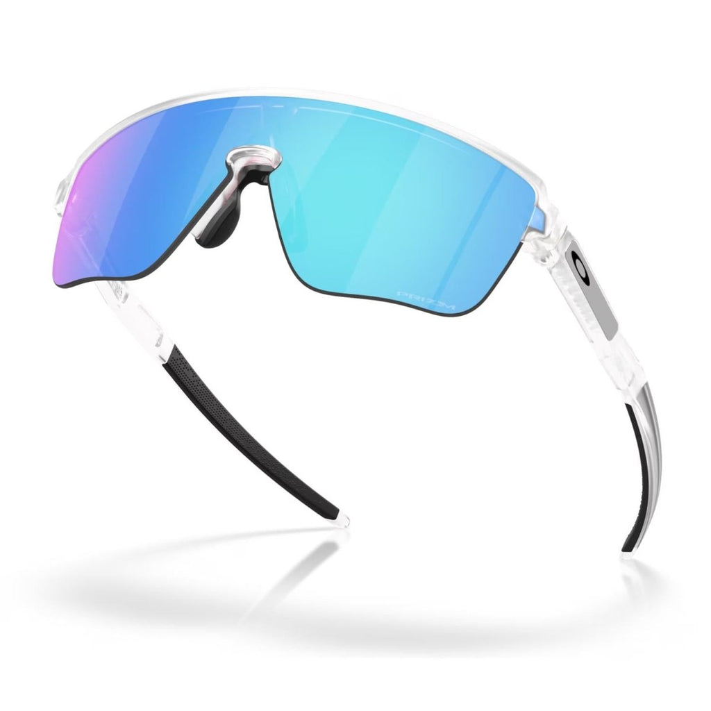 Oakley Corridor Sq Sunglasses Matte Clear/Prizm Sapphire - Pacific Boarder