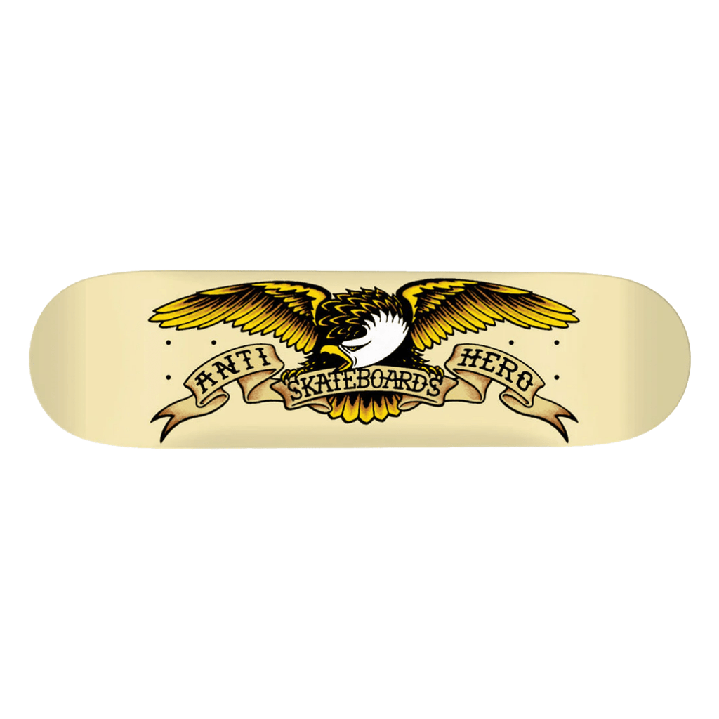 Antihero Classic Eagle Skate Deck Cream 8.62" - Pacific Boarder
