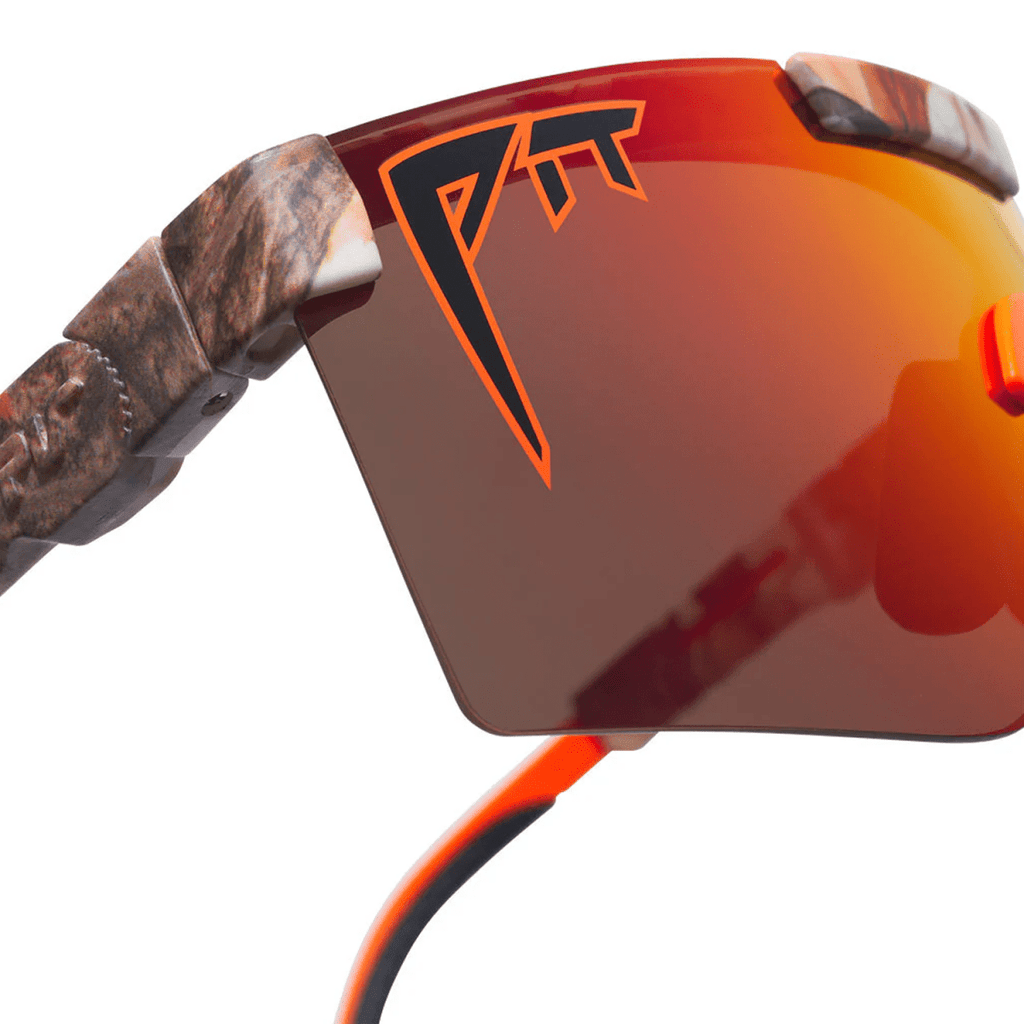 Pit Viper The Original 2.0 Wide Sunglasses The Actualbush/Polarized Red - Pacific Boarder