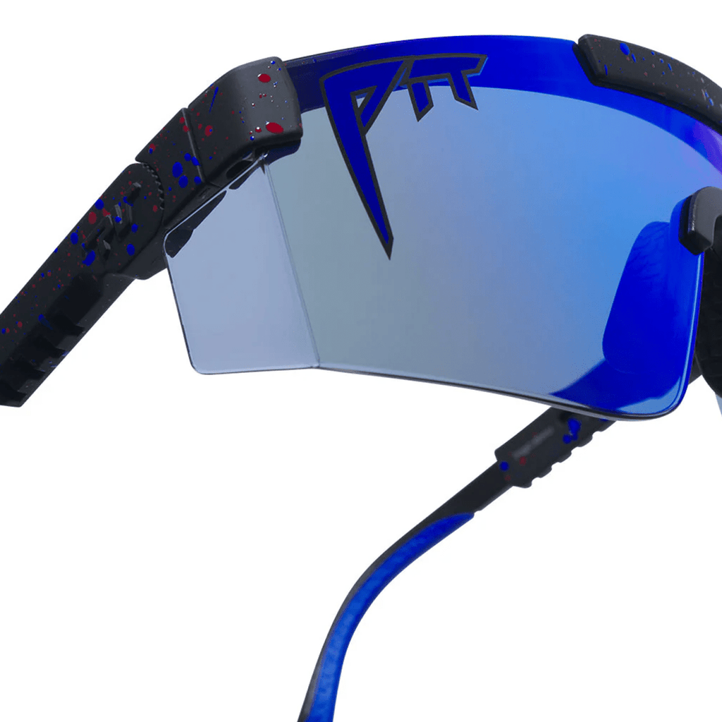 Pit Viper The Original 2.0 Wide Sunglasses The Peacekeeper/Blue - Pacific Boarder