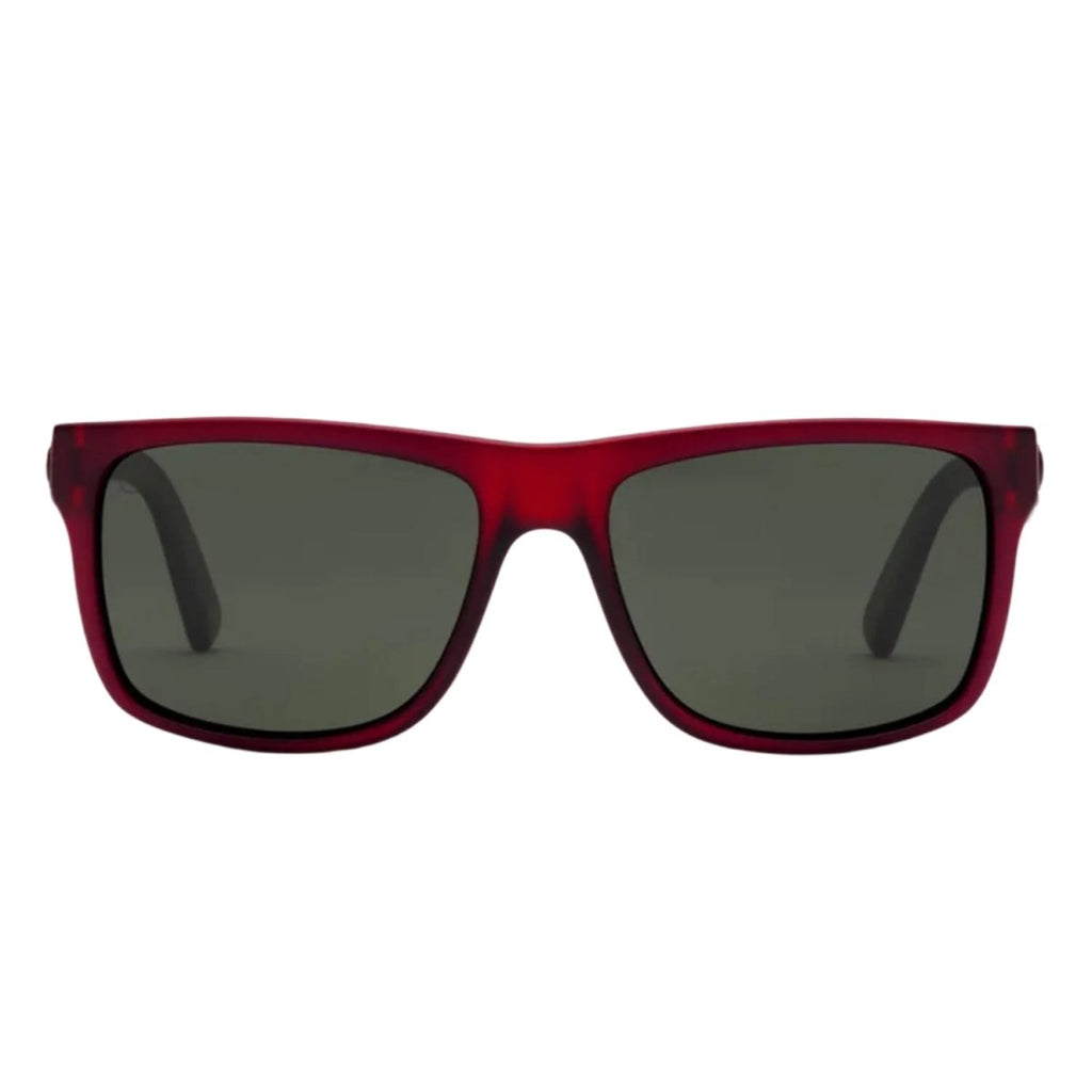 Electric Swingarm XL Sunglasses Jason Momoa Matte Boars Blood/Grey Polar - Pacific Boarder