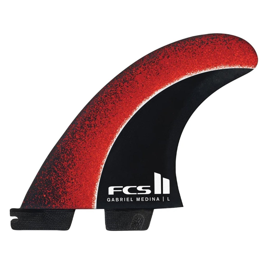 FCS II GM PC Aircore Fireball Tri Fins Medium - Pacific Boarder