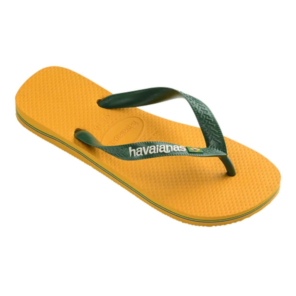 Havaianas Brazil Logo Sandal Yellow Pop - Pacific Boarder