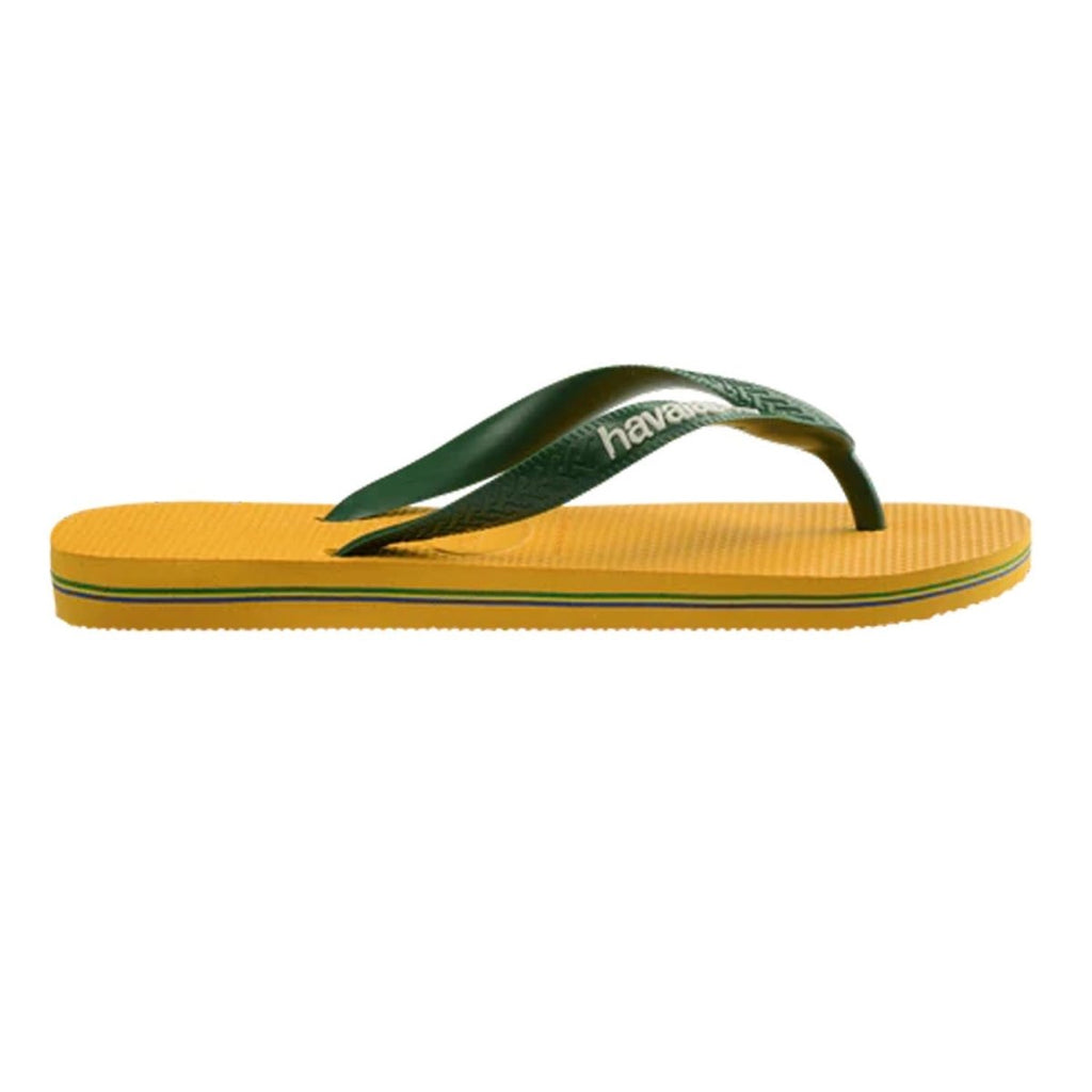Havaianas Brazil Logo Sandal Yellow Pop - Pacific Boarder