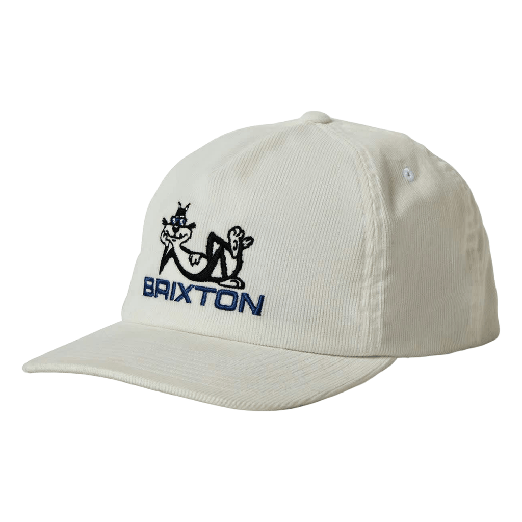 Brixton Cool Cat Snapback White - Pacific Boarder