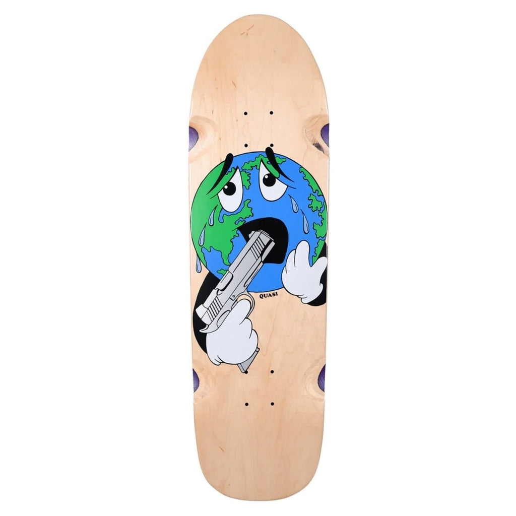 Quasi World Shaped (Wheel Wells) Skate Deck 9.0" - Pacific Boarder