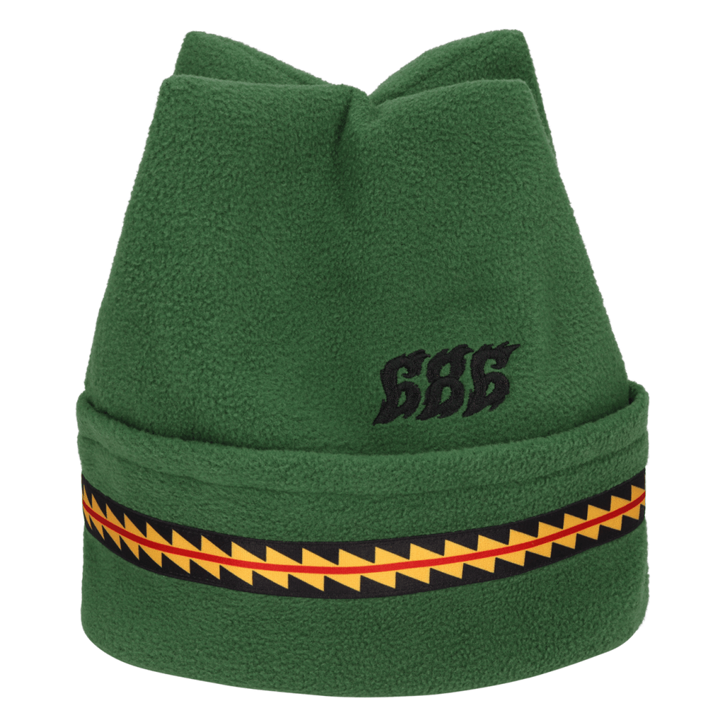 686 4 Points Fleece Hat Emerald Green - Pacific Boarder