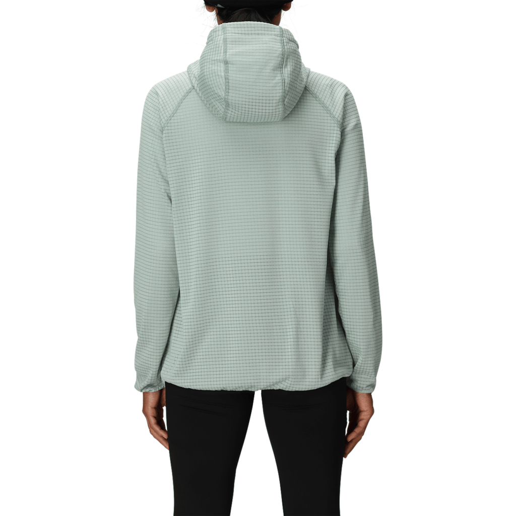 686 Women's Mission Grid Hoody 2026 Dusty Marine - Pacific Boarder