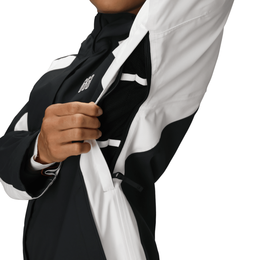 686 Women's Hologram Shell Jacket 2026 Black Colorblock - Pacific Boarder