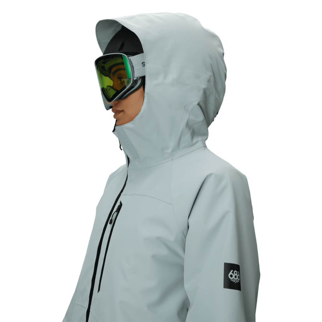 686 Women's Hydra Thermagraph Jacket 2026 Dusty Marine - Pacific Boarder