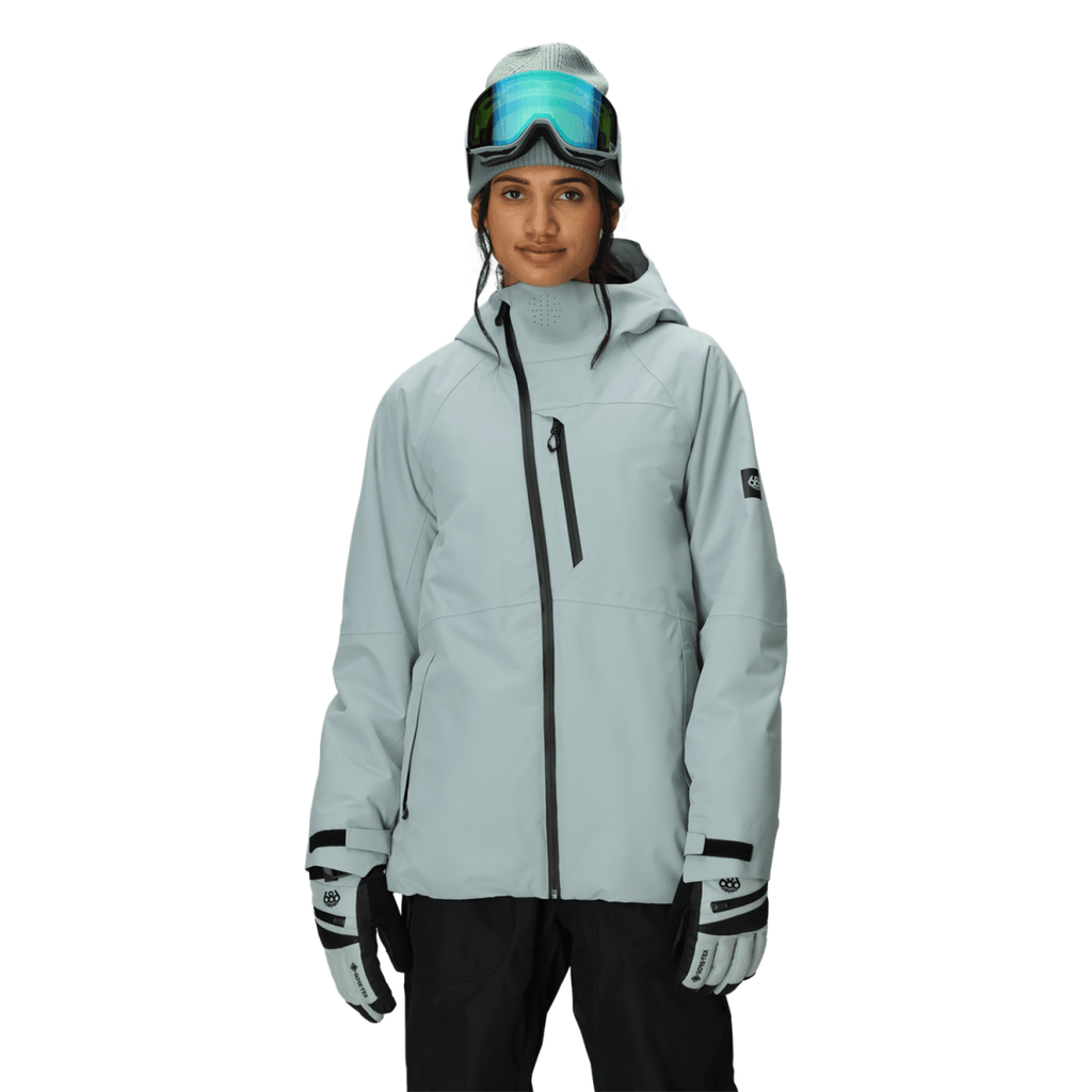 686 Women's Hydra Thermagraph Jacket 2026 Dusty Marine - Pacific Boarder