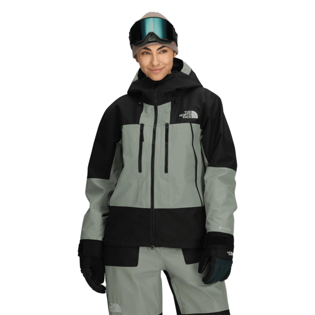 The North Face Women's Gore - tex Hex Jacket 2026 Slate Moss/TNF Black - Pacific Boarder