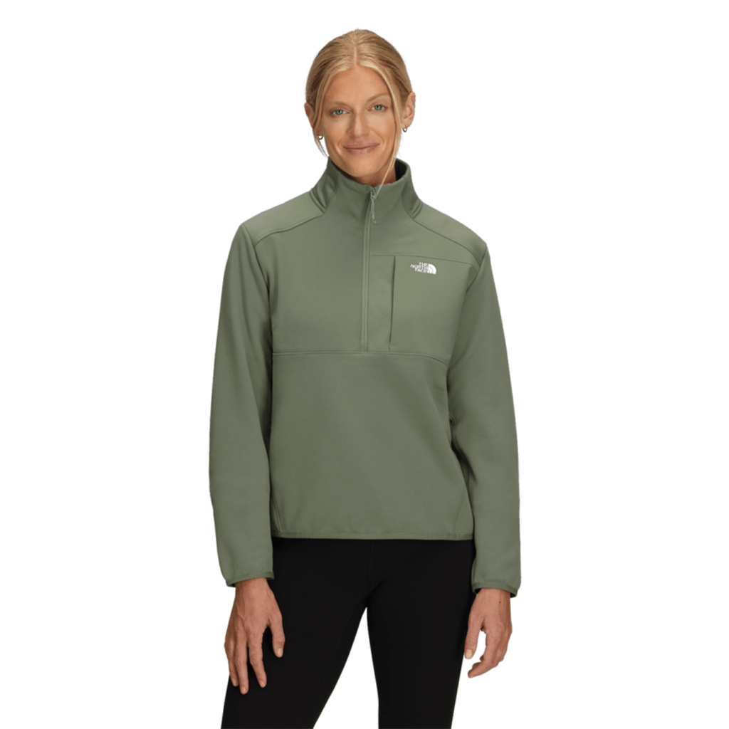The North Face Women's TNF Performance Fleece ¼ Zip 2026 Bark Mist - Pacific Boarder