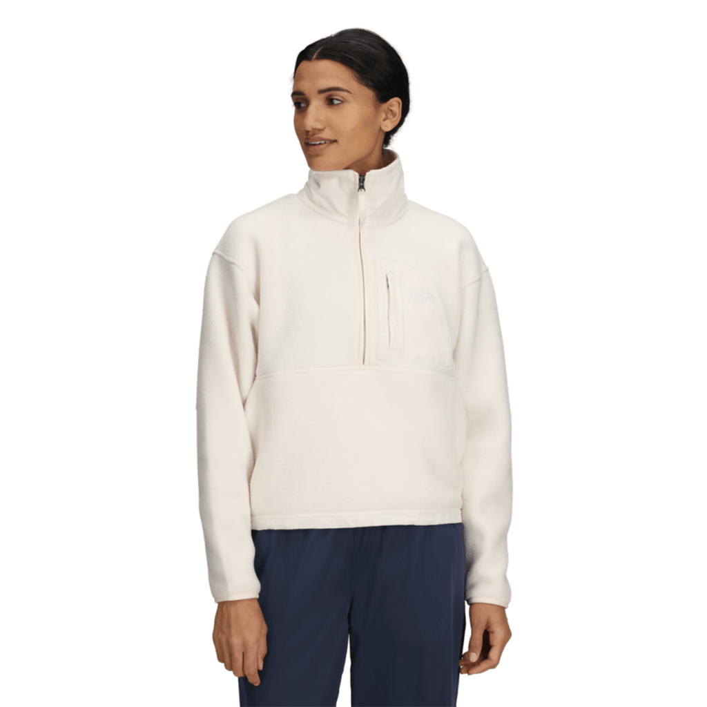 The North Face Women's Yumiori Off Peak ½ Zip Jacket 2026 White Dune - Pacific Boarder