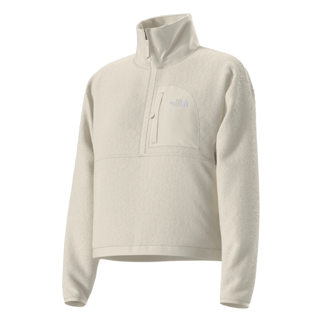 The North Face Women's Yumiori Off Peak ½ Zip Jacket 2026 White Dune - Pacific Boarder