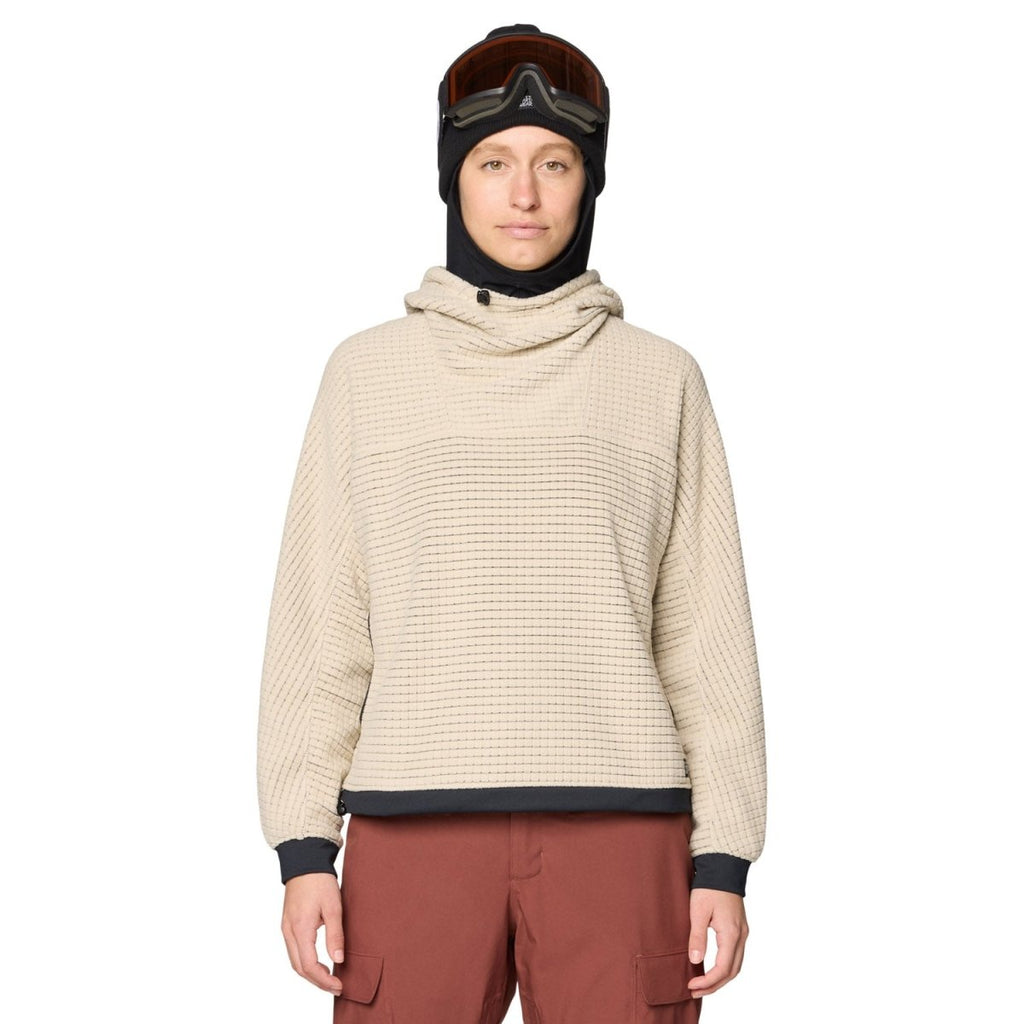 Mountain Hardwear Women's Summit Grid Big Grid Hoody 2026 Fossil - Pacific Boarder