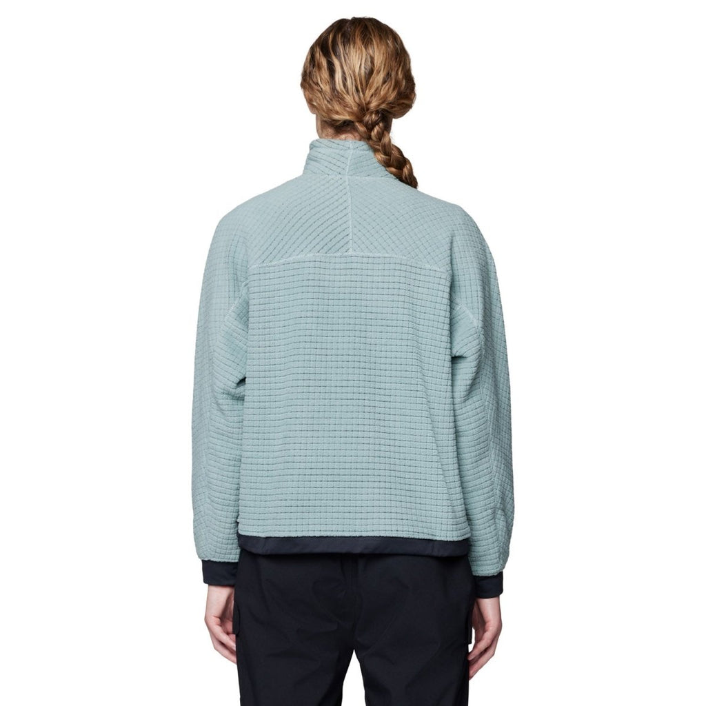 Mountain Hardwear Women's Summit Grid Big Grid Half Zip Fleece 2026 Blue Sage - Pacific Boarder