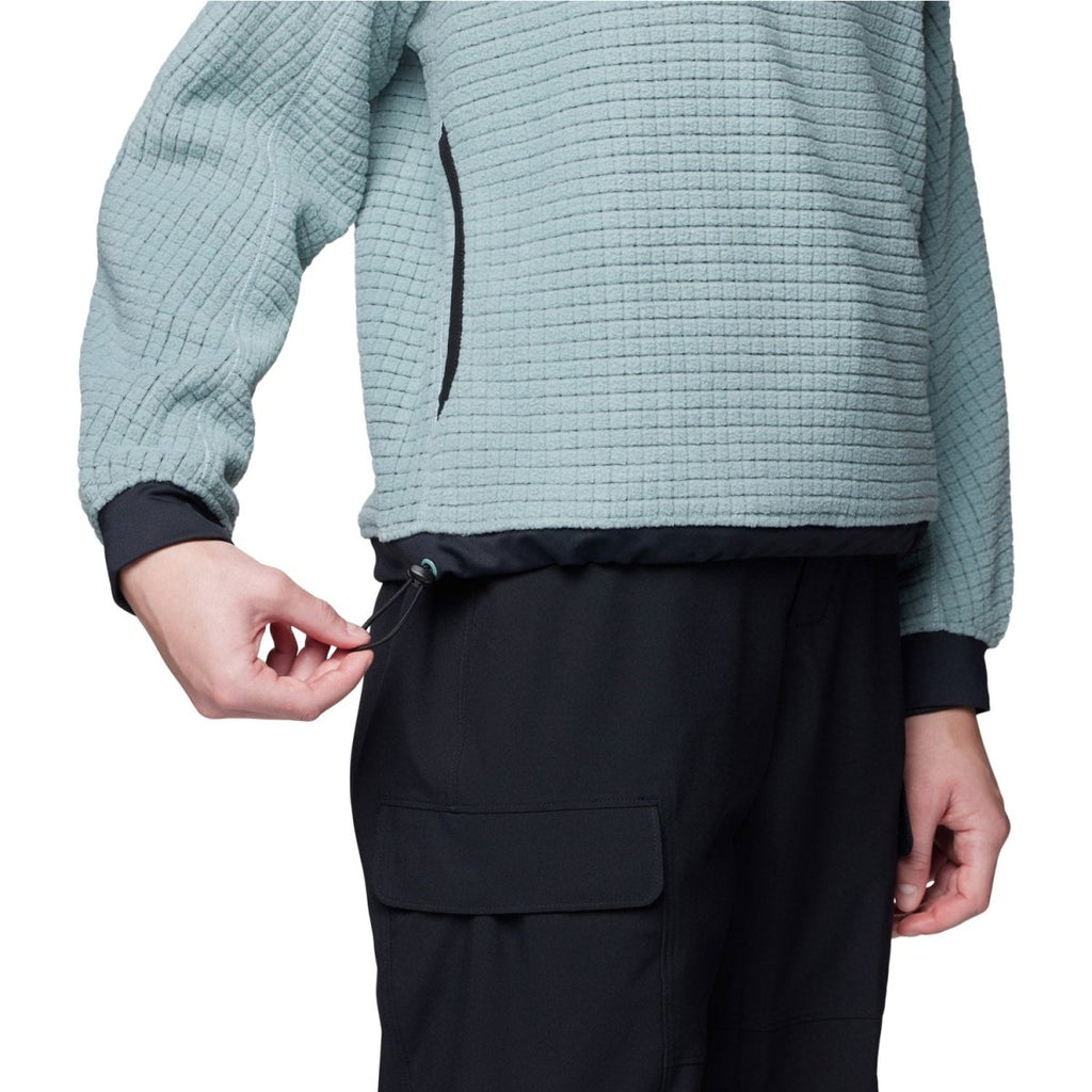 Mountain Hardwear Women's Summit Grid Big Grid Half Zip Fleece 2026 Blue Sage - Pacific Boarder