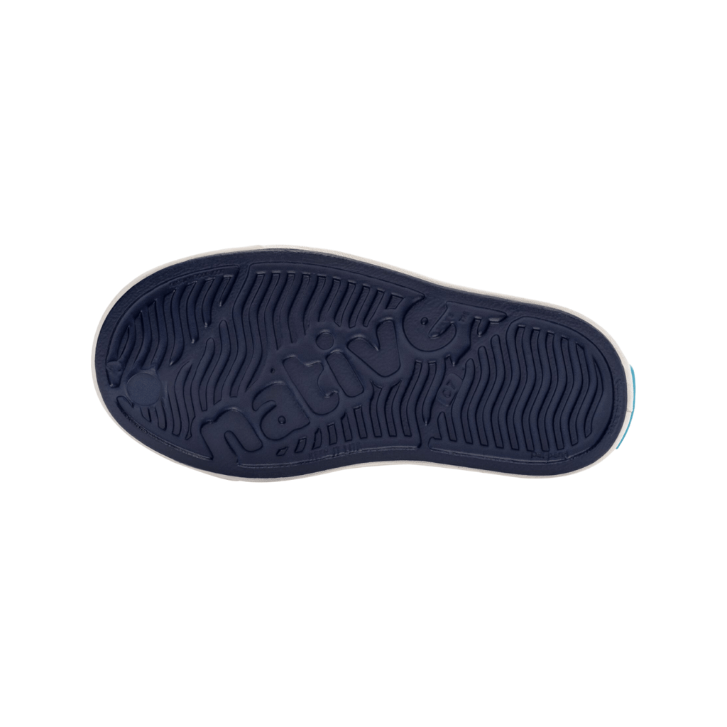 Native Junior Jefferson Shoe Regatta Blue/Shell White - Pacific Boarder