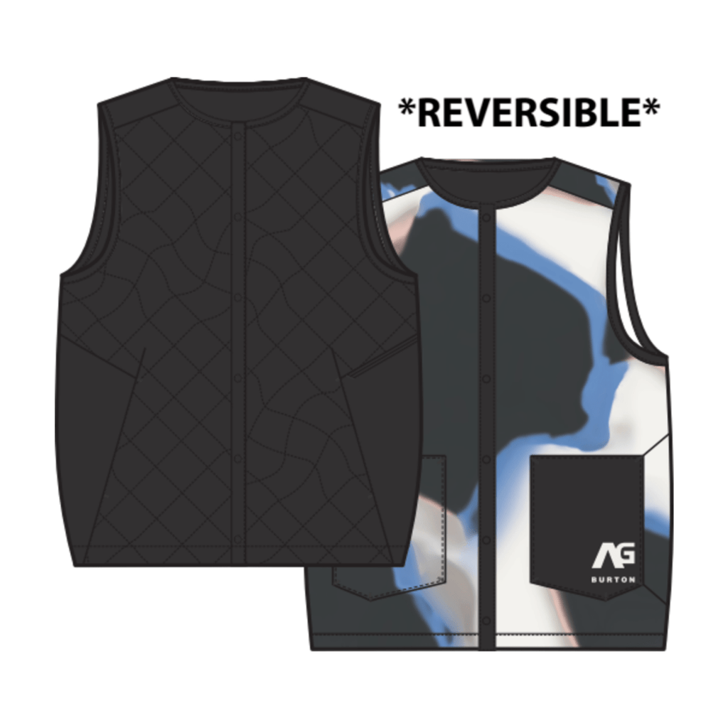 Burton AG Pinball Insulated Vest 2026 True Black - Pacific Boarder