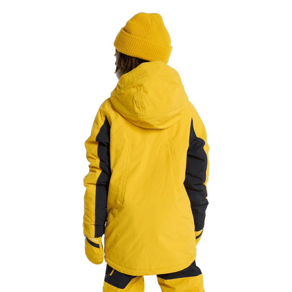 Burton Kids Hillslope Jacket 2026 Goldenrod/True Black - Pacific Boarder