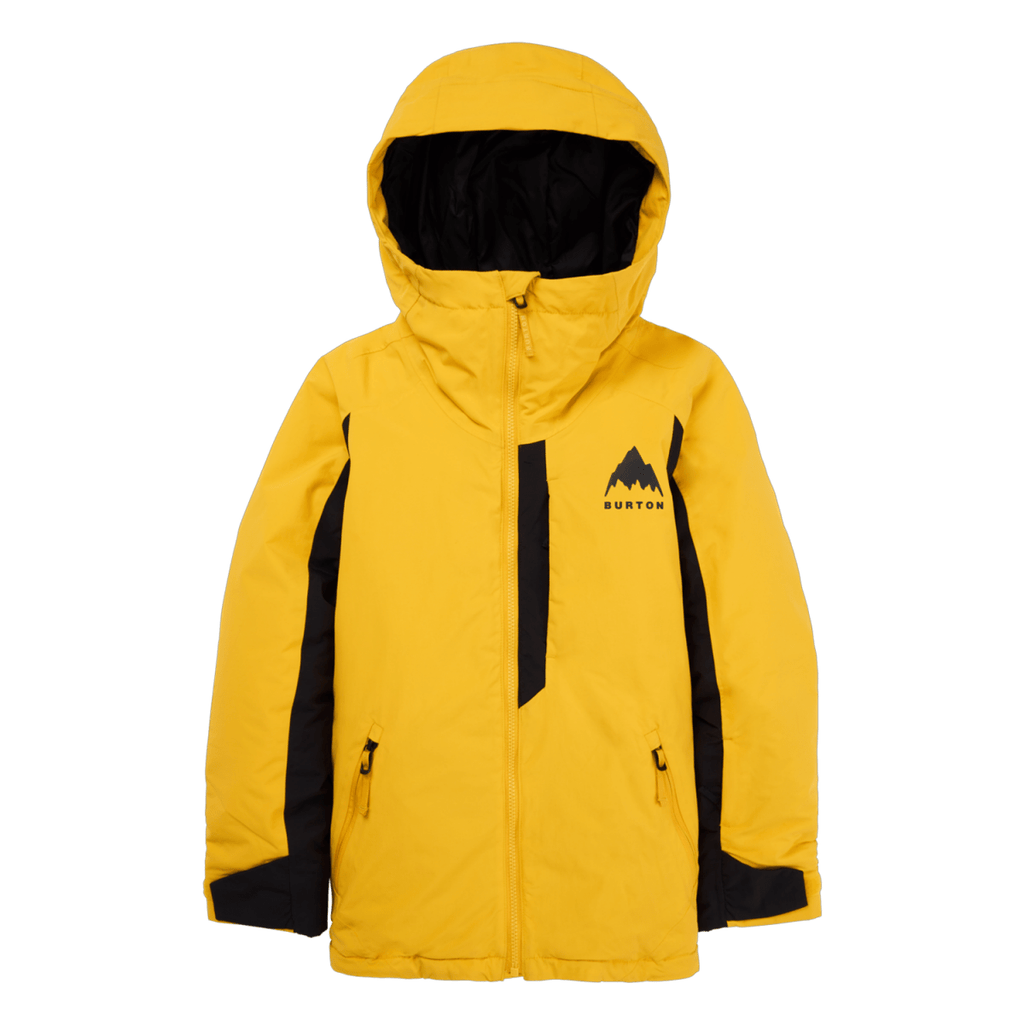 Burton Kids Hillslope Jacket 2026 Goldenrod/True Black - Pacific Boarder