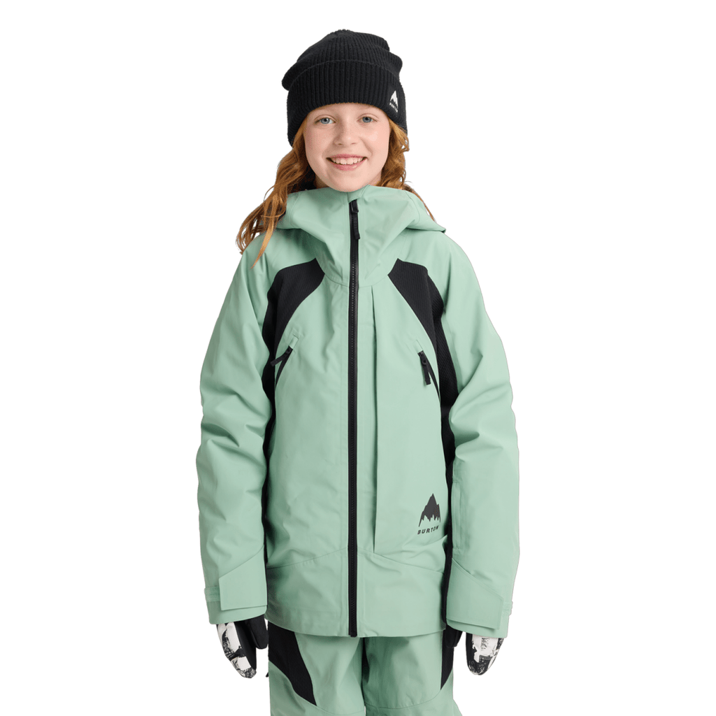 Burton Kids Outbeam 3L Jacket System 2026 Soft Sage/True Black - Pacific Boarder