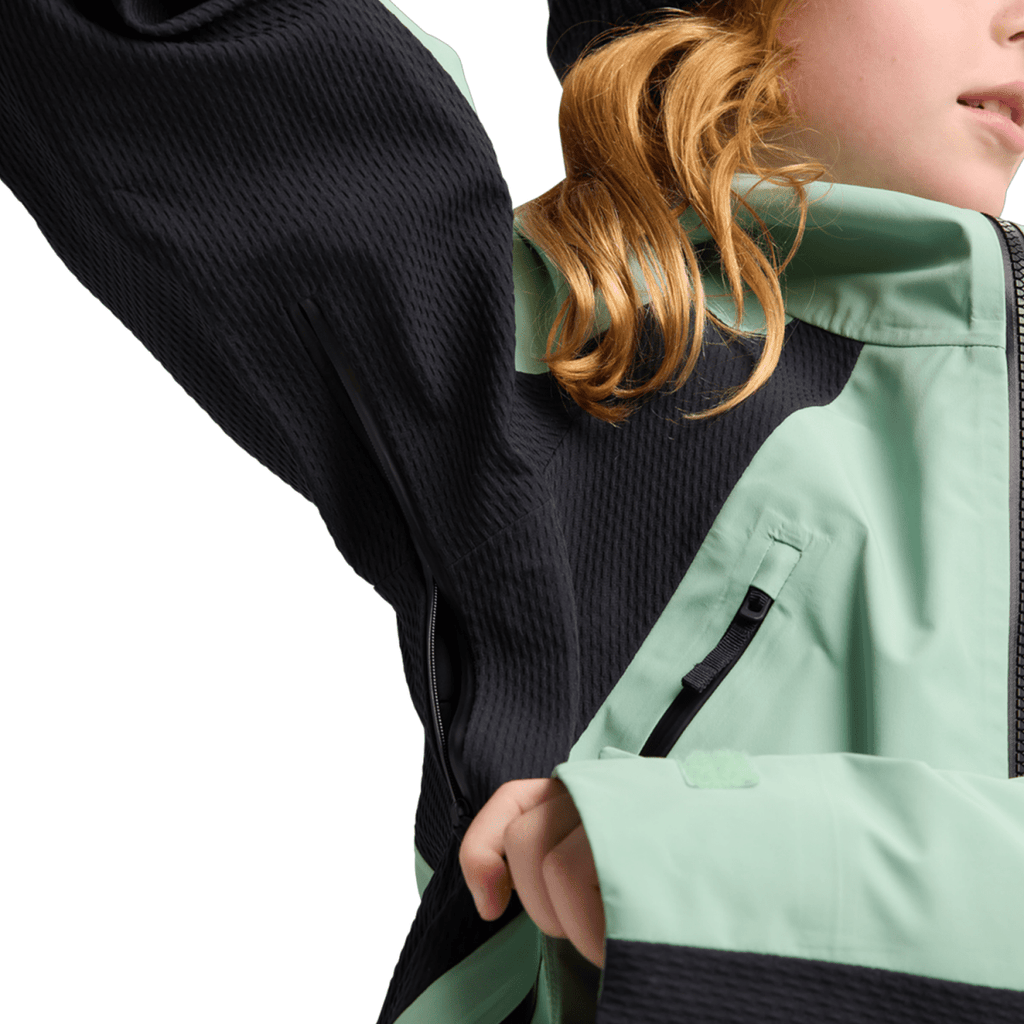 Burton Kids Outbeam 3L Jacket System 2026 Soft Sage/True Black - Pacific Boarder