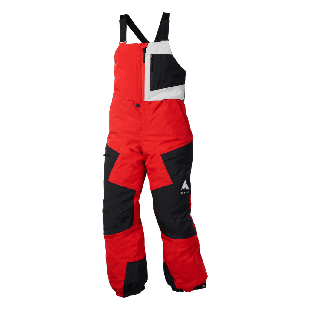 Burton Kids Powline Gore - Tex 2L Bib Pant 2026 Flame Scarlet/True Black - Pacific Boarder