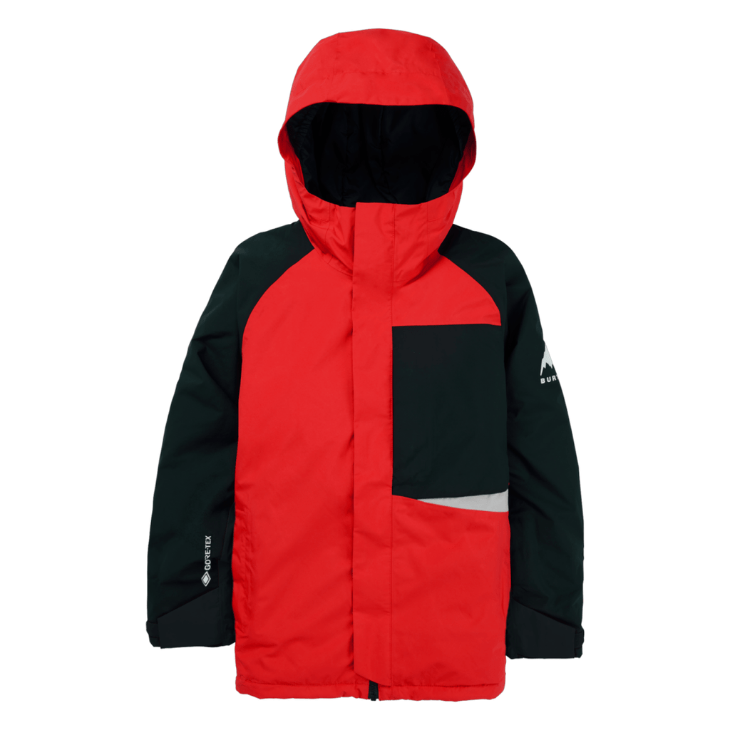 Burton Kids Powline Gore - Tex 2L Jacket 2026 Flame Scarlet/True Black - Pacific Boarder