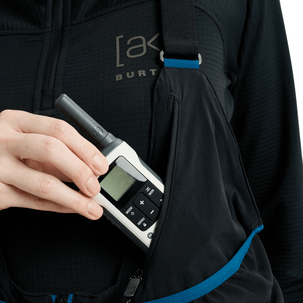 Burton Women's [ak] Acamar Gore - Tex Pro 3L Bib 2026 Blue Teal - Pacific Boarder