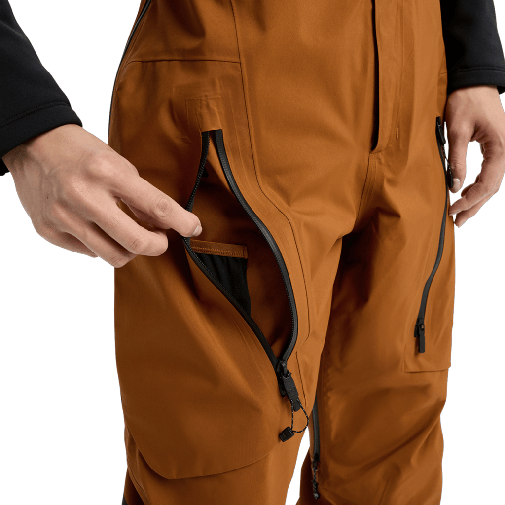 Burton Women's [ak] Acamar Gore - Tex Pro 3L Bib 2026 Chestnut Brown - Pacific Boarder
