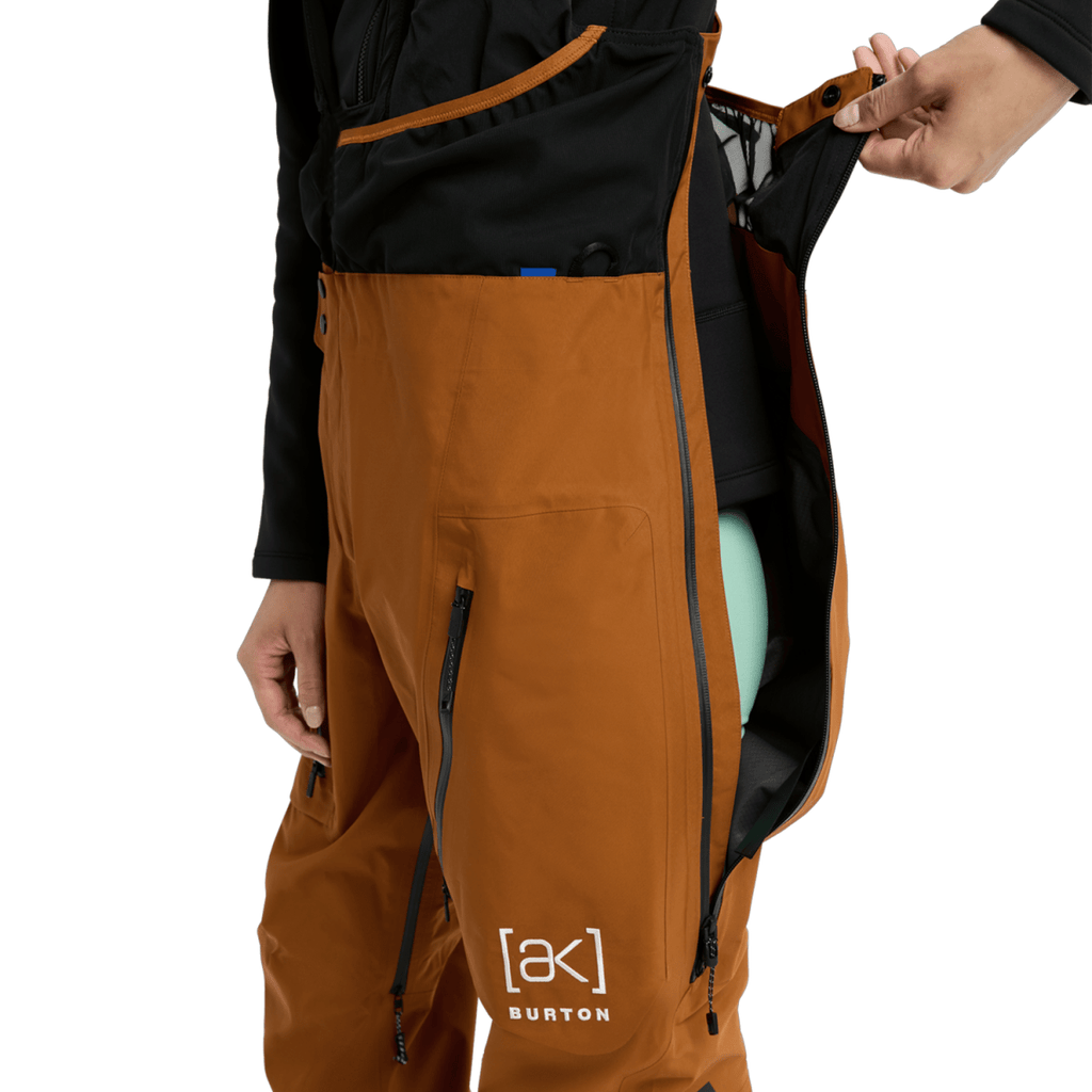 Burton Women's [ak] Acamar Gore - Tex Pro 3L Bib 2026 Chestnut Brown - Pacific Boarder