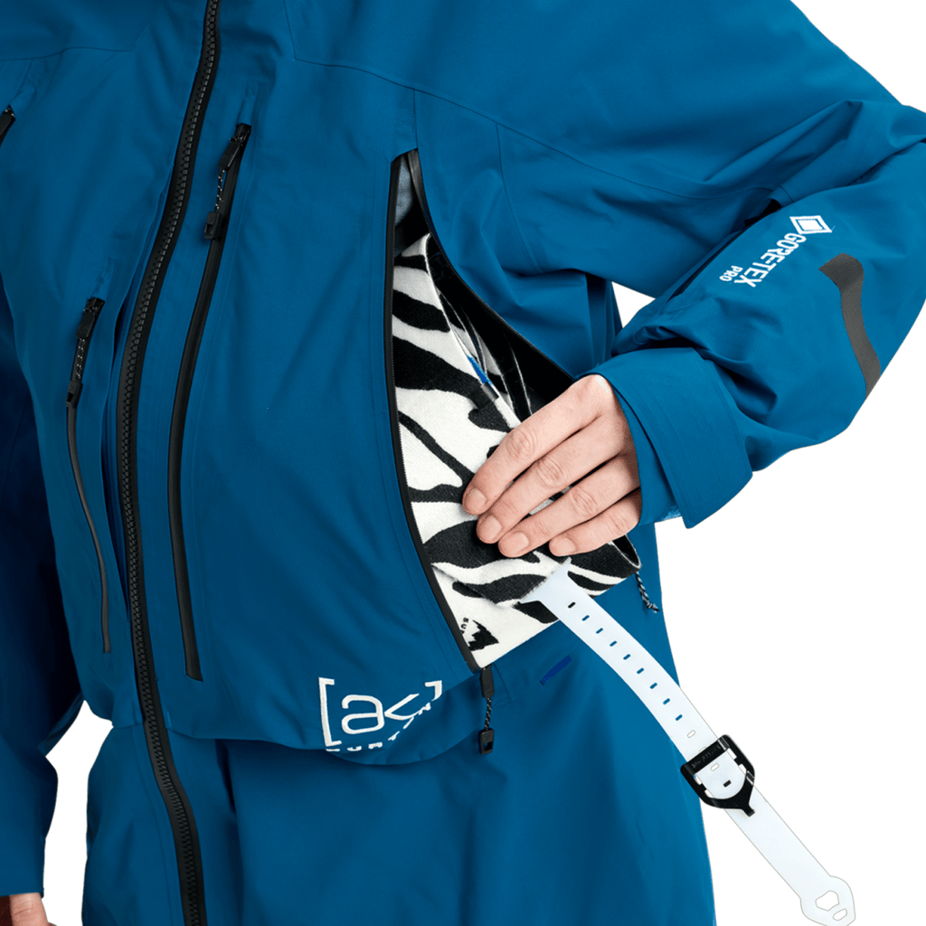 Burton Women's [ak] Acamar Gore - Tex Pro 3L Jacket 2026 Blue Teal - Pacific Boarder