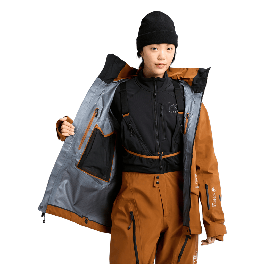 Burton Women's [ak] Acamar Gore - Tex Pro 3L Jacket 2026 Chestnut Brown - Pacific Boarder