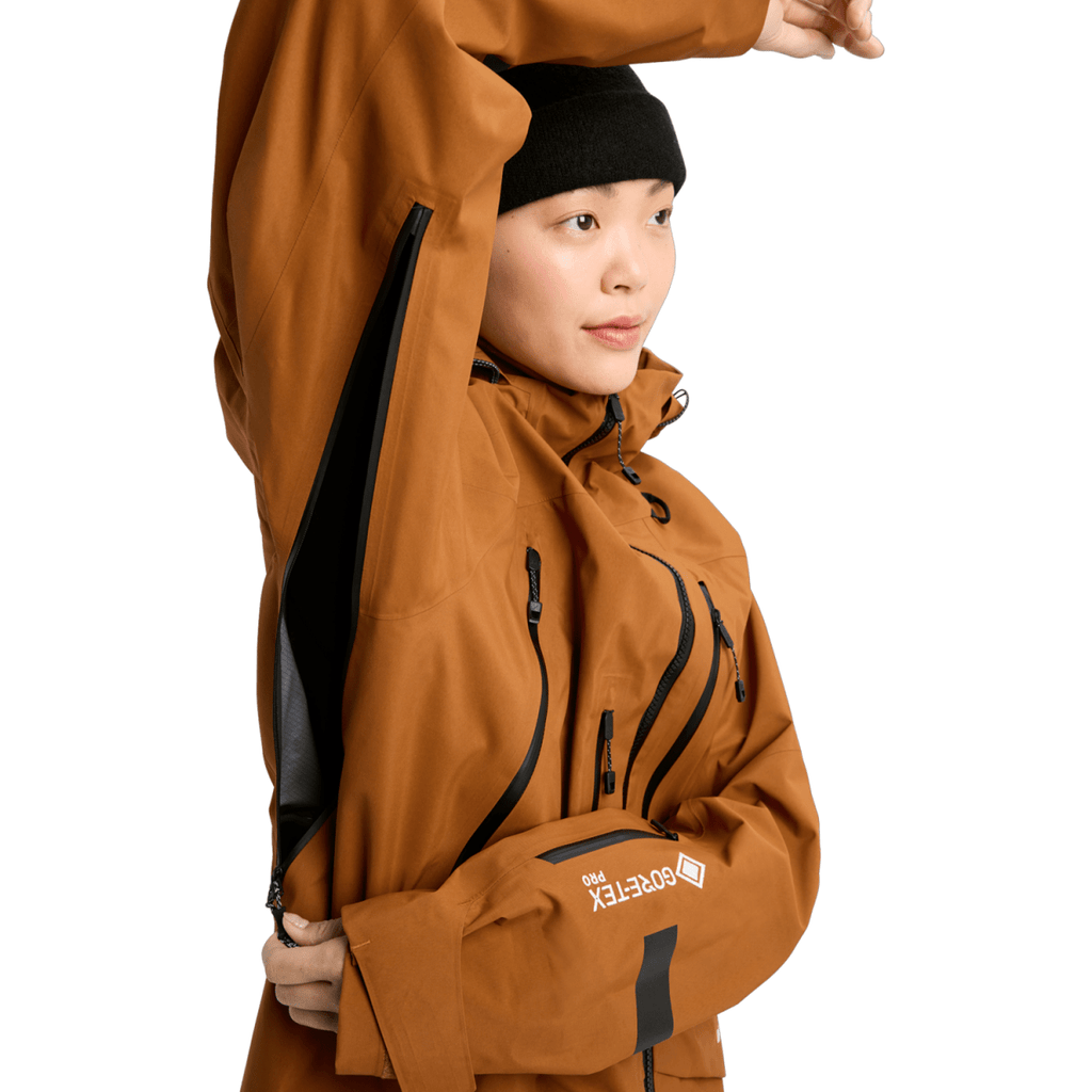 Burton Women's [ak] Acamar Gore - Tex Pro 3L Jacket 2026 Chestnut Brown - Pacific Boarder