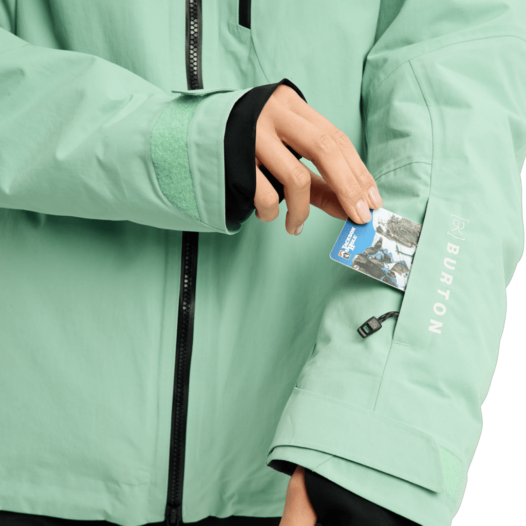 Burton Women's [ak] Embark Gore - Tex 2L Jacket 2026 Soft Sage - Pacific Boarder