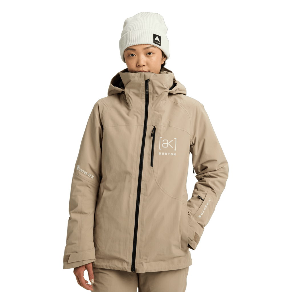 Burton Women's [ak] Embark Gore - tex 2L Jacket 2026 Summit Taupe - Pacific Boarder