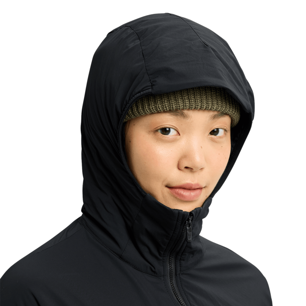 Burton Women's [ak] Helium Hooded Stretch Insulated Jacket 2026 True Black - Pacific Boarder