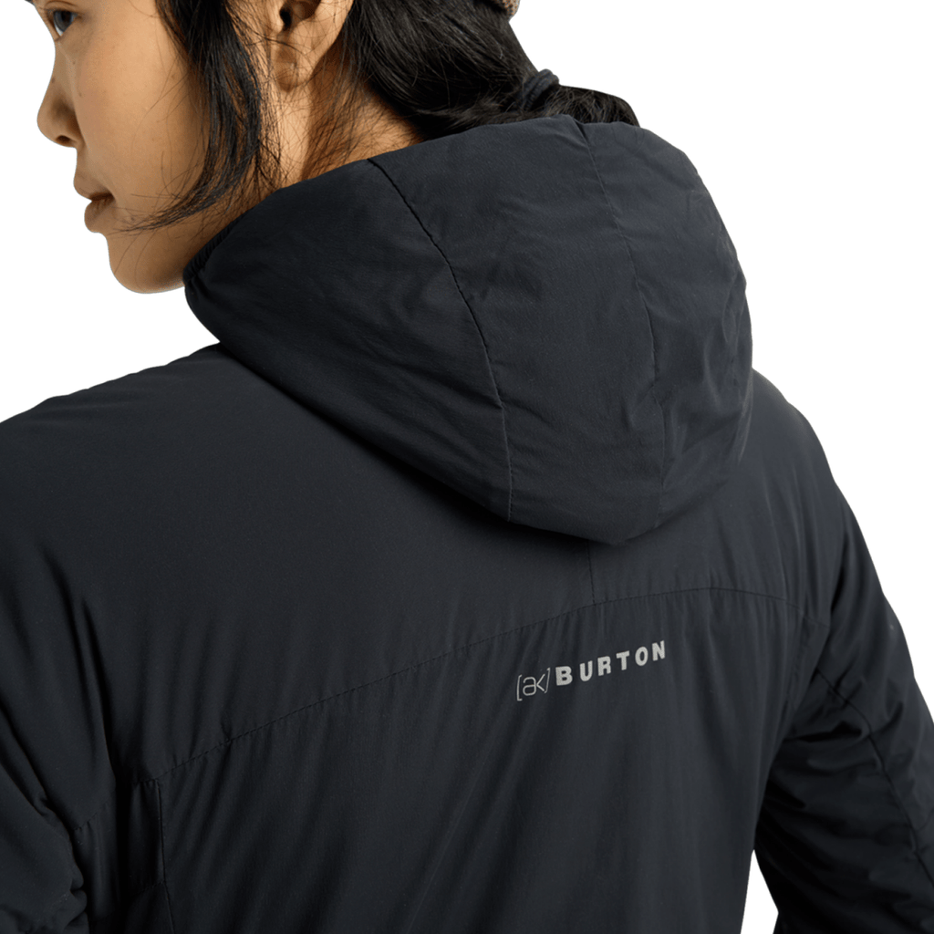 Burton Women's [ak] Helium Hooded Stretch Insulated Jacket 2026 True Black - Pacific Boarder