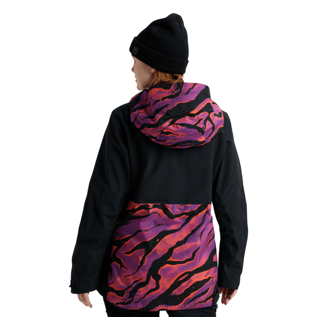 Burton Women's [ak] Kimmy Gore - Tex 2L Anorak 2026 Slash Multi/True Black - Pacific Boarder