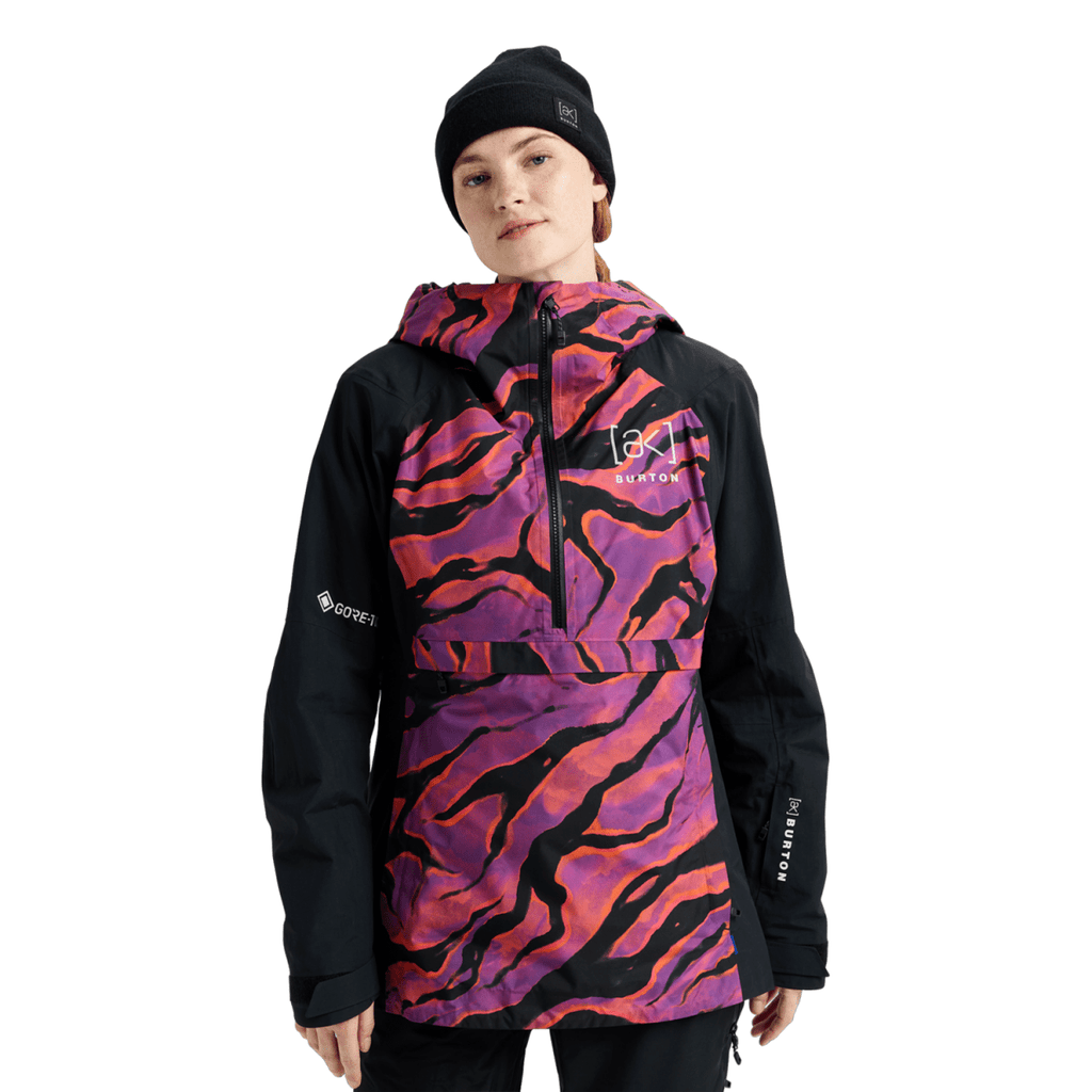 Burton Women's [ak] Kimmy Gore - Tex 2L Anorak 2026 Slash Multi/True Black - Pacific Boarder