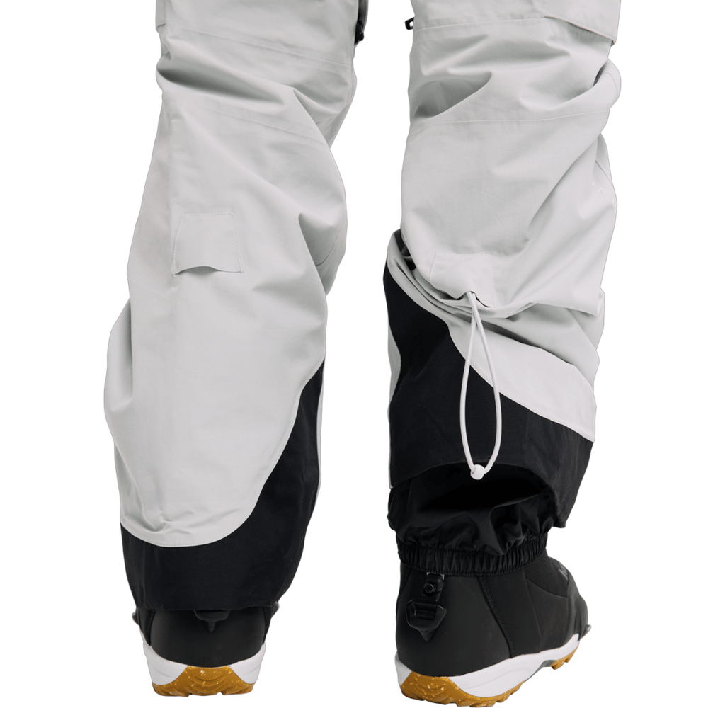 Burton Women's [ak] Kimmy Gore - Tex 2L Bib Pant 2026 Gray Cloud - Pacific Boarder
