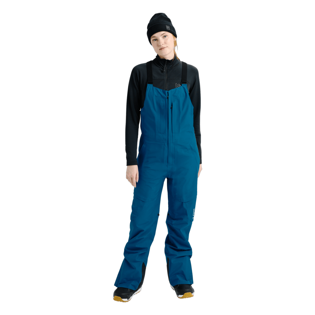 Burton Women's [ak] Kimmy Gore - Tex 3L Bib Pant 2026 Blue Teal - Pacific Boarder