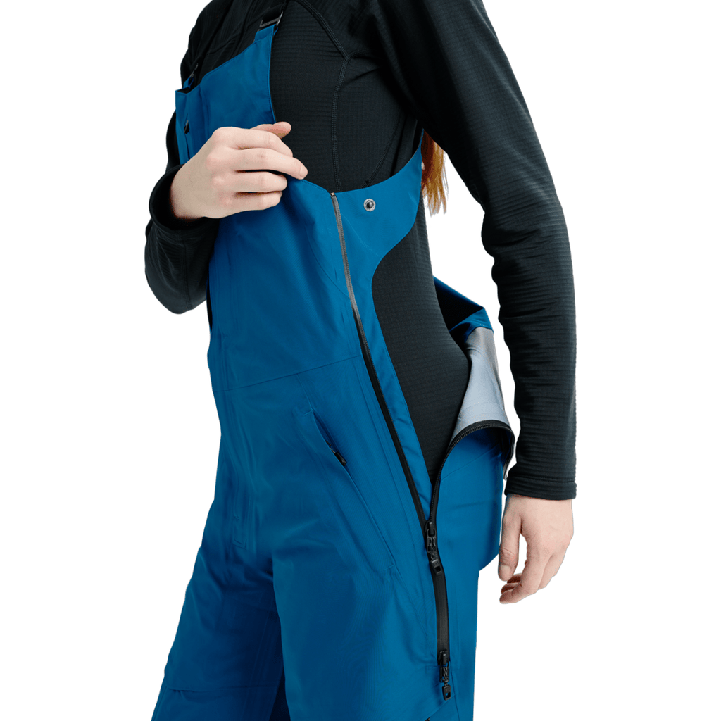 Burton Women's [ak] Kimmy Gore - Tex 3L Bib Pant 2026 Blue Teal - Pacific Boarder