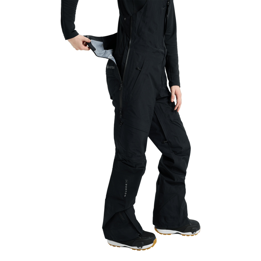 Burton Women's [ak] Kimmy Gore - Tex 3L Bib Pant 2026 True Black - Pacific Boarder