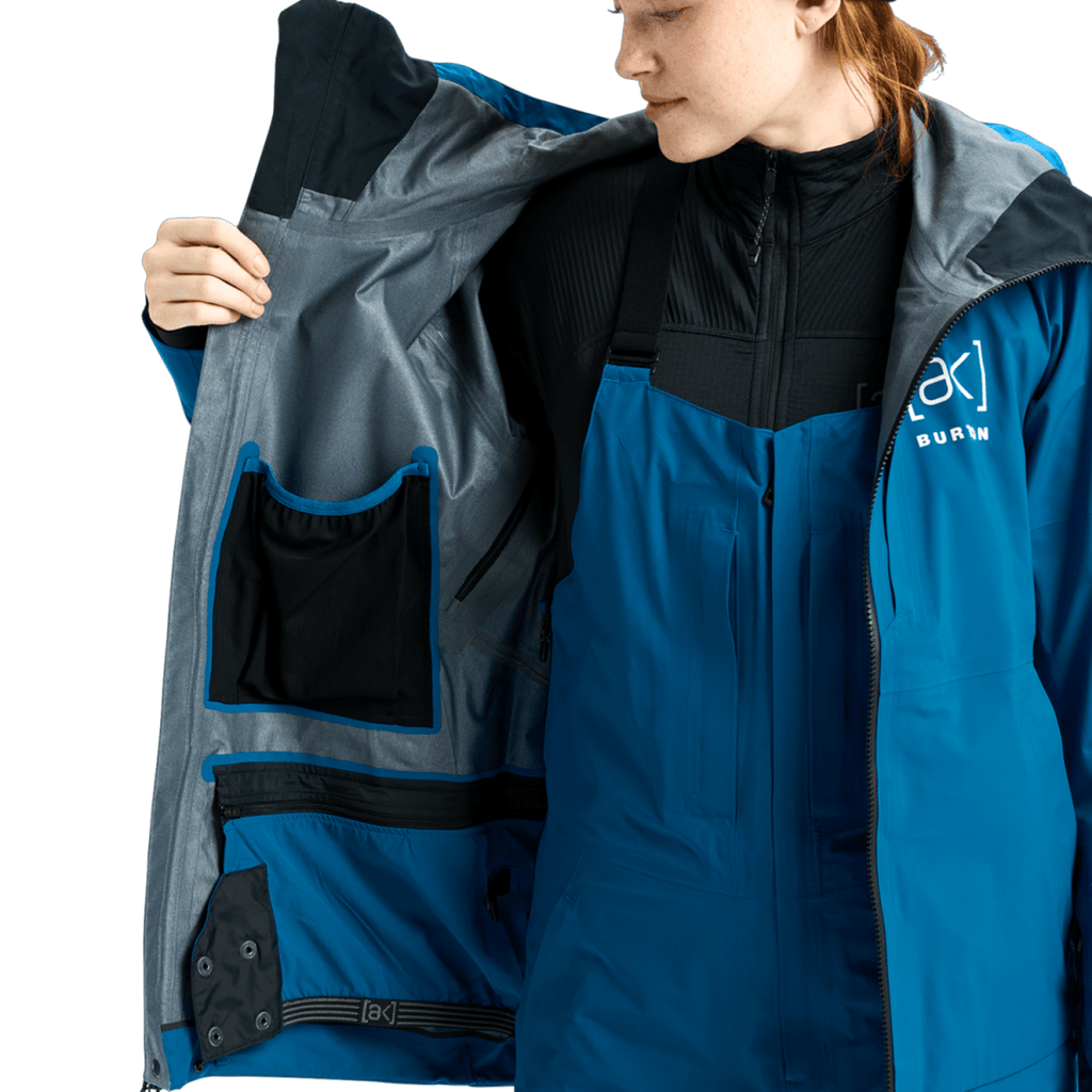 Burton Women's [ak] Kimmy Gore - Tex 3L Jacket 2026 Blue Teal - Pacific Boarder