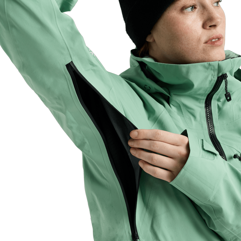 Burton Women's [ak] Kimmy Gore - Tex 3L Jacket 2026 Soft Sage - Pacific Boarder